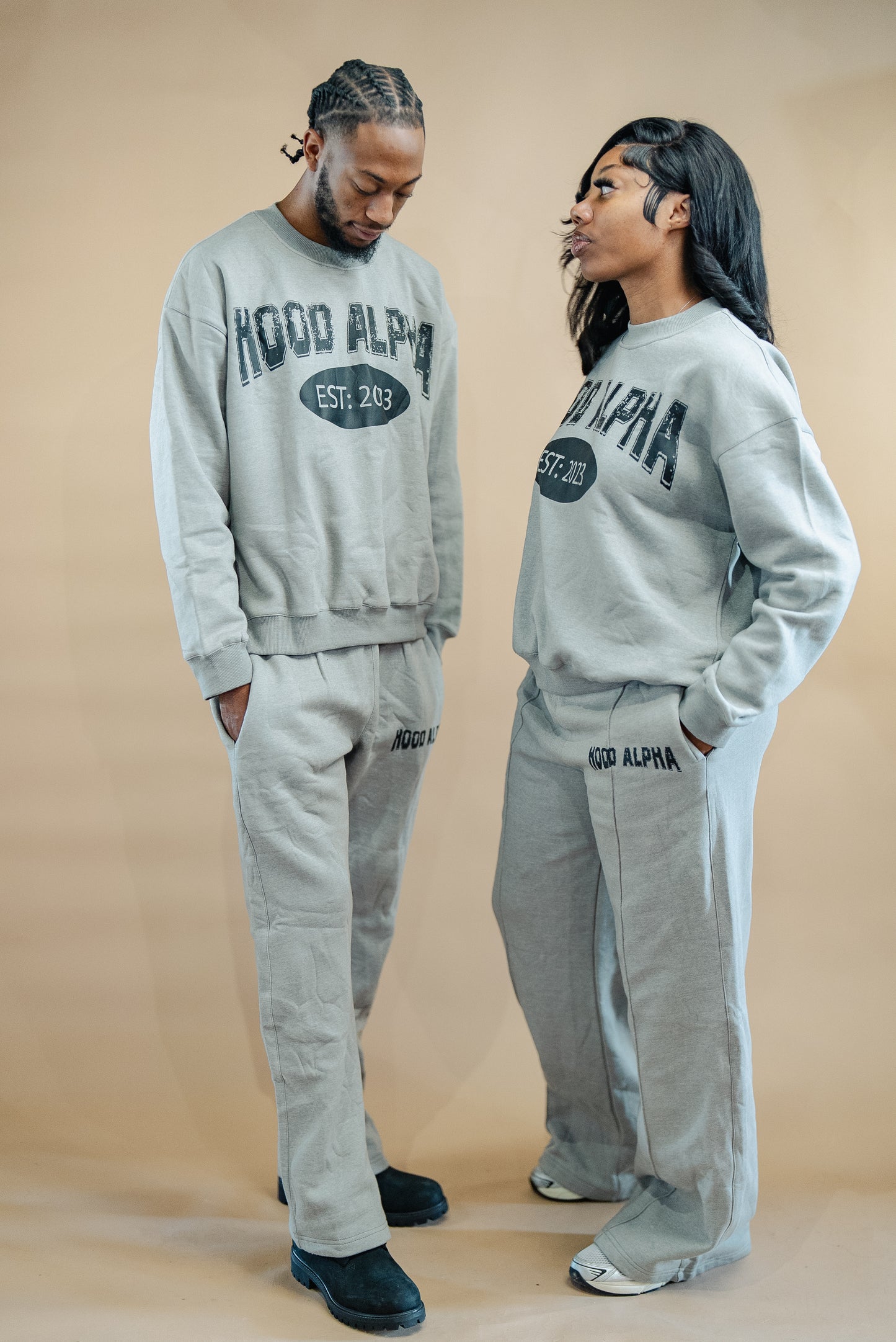 Gray Crewneck Set ( PRE-ORDER ONLY)