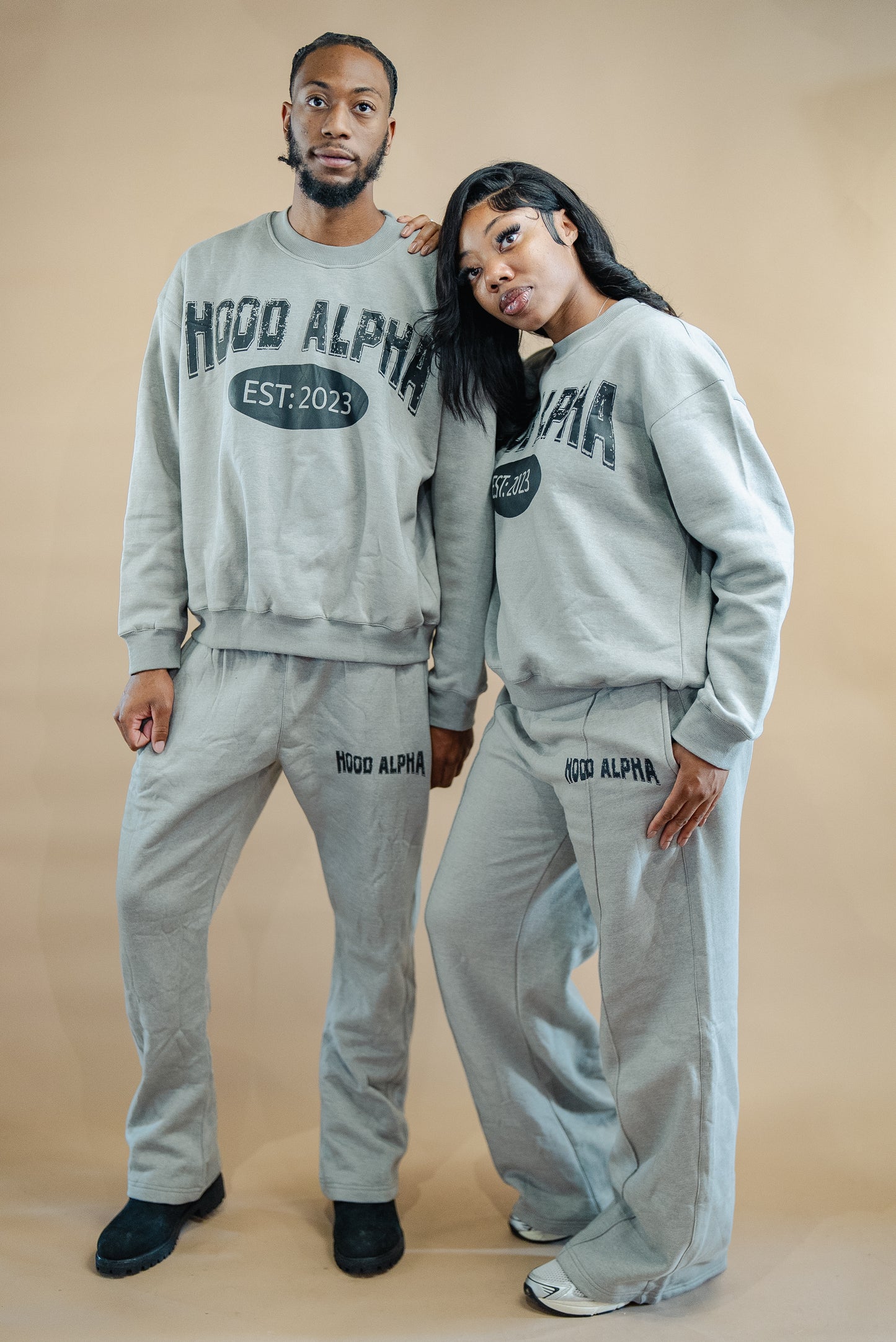 Gray Crewneck Set ( PRE-ORDER ONLY)