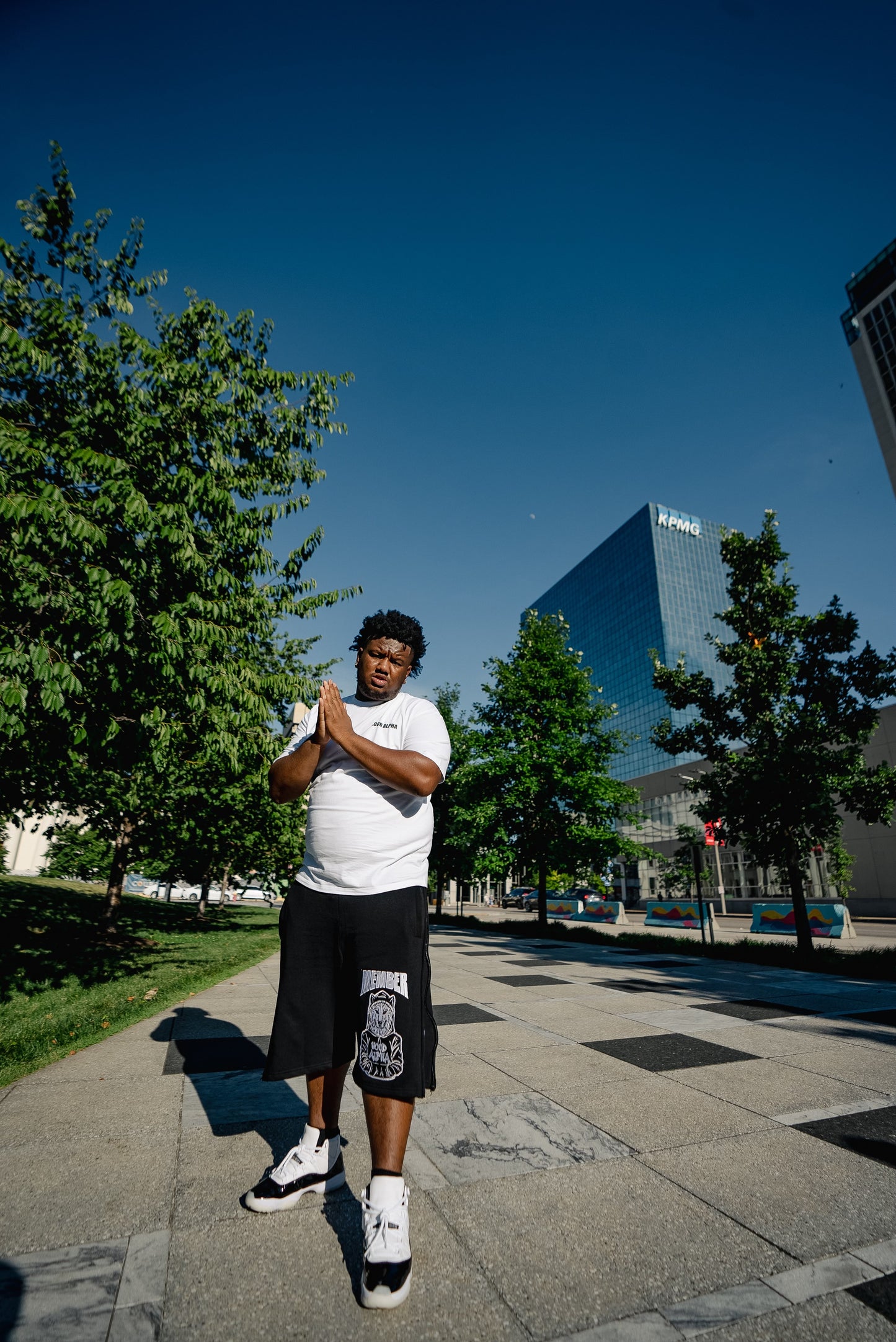 Black SideZip Member Shorts