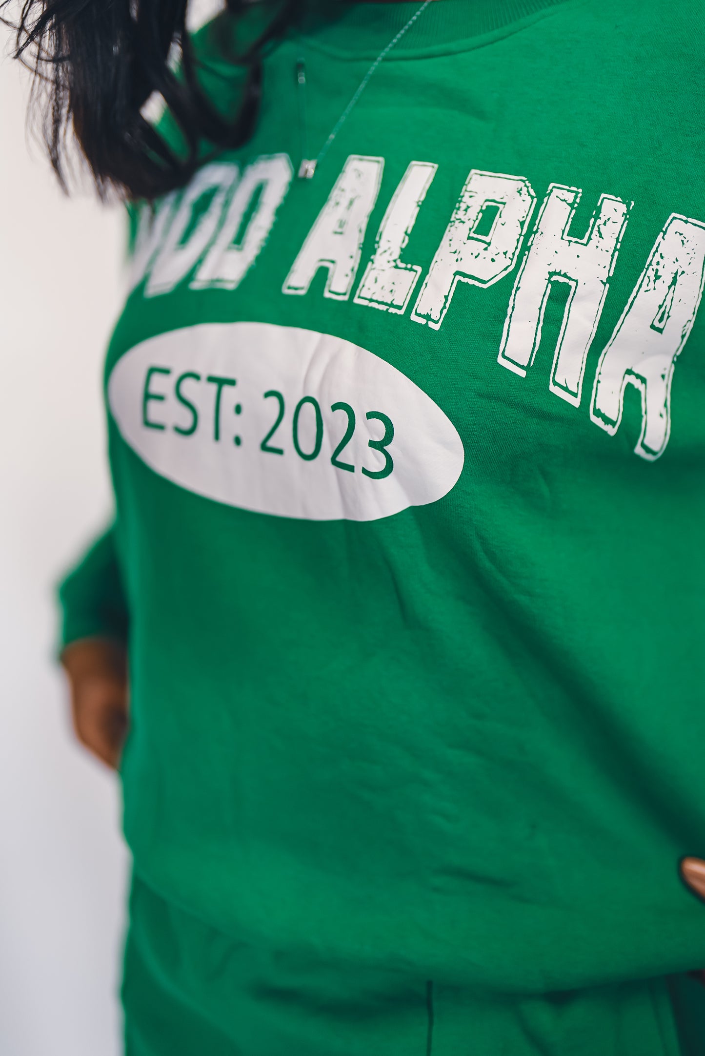 Green Crewneck Set ( PRE-ORDER ONLY)