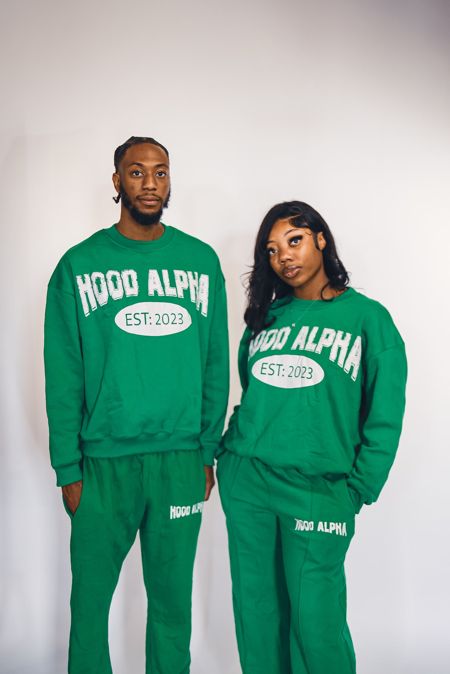 Green Crewneck Set ( PRE-ORDER ONLY)