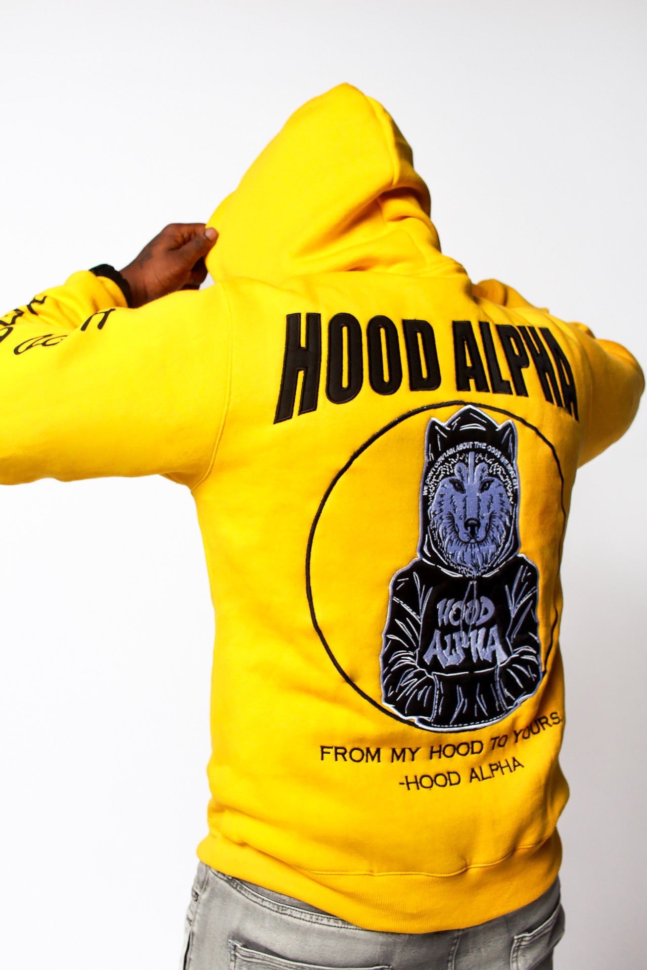Yellow Hoodie