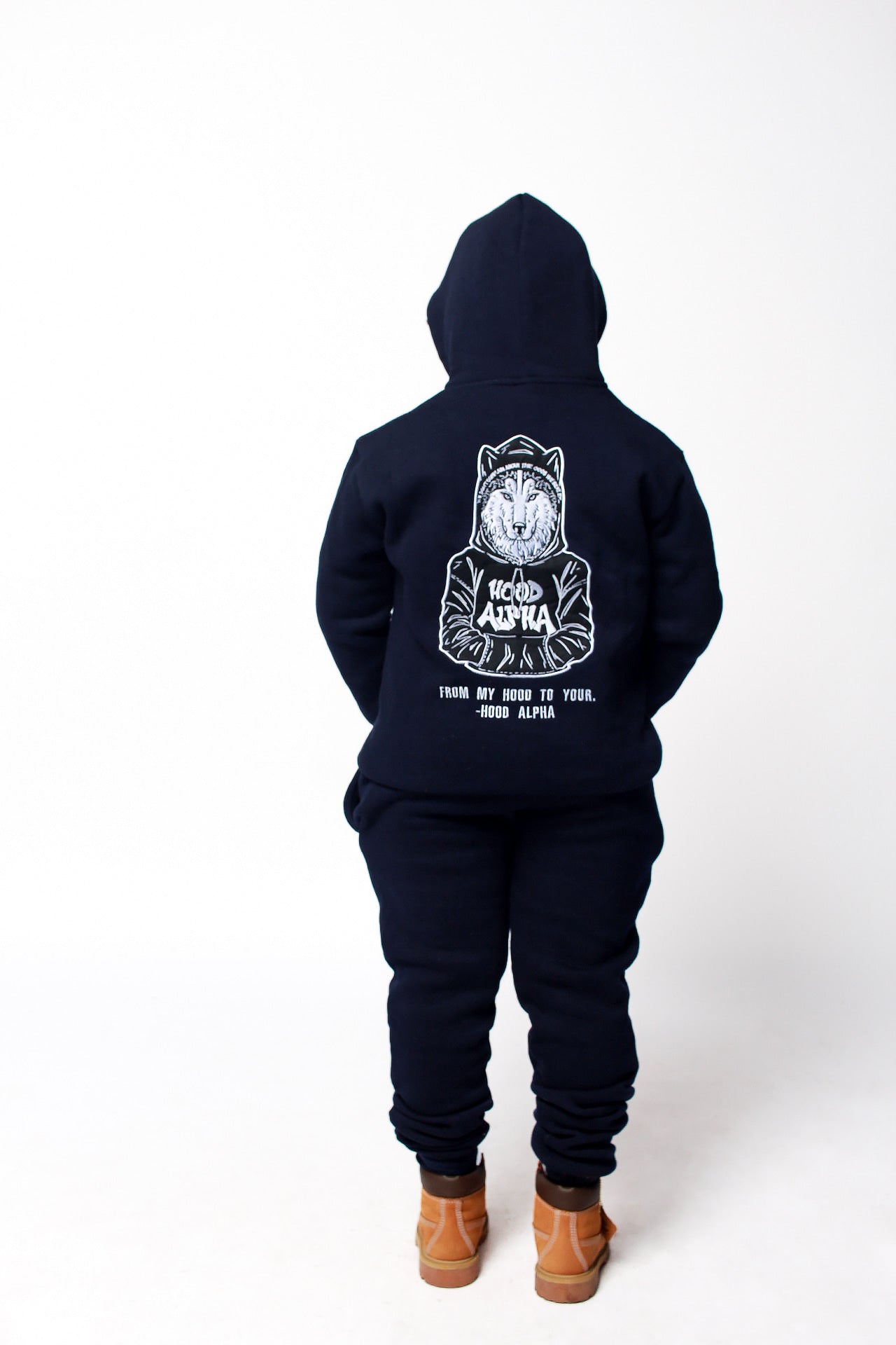 Navy Blue kid jogging suit