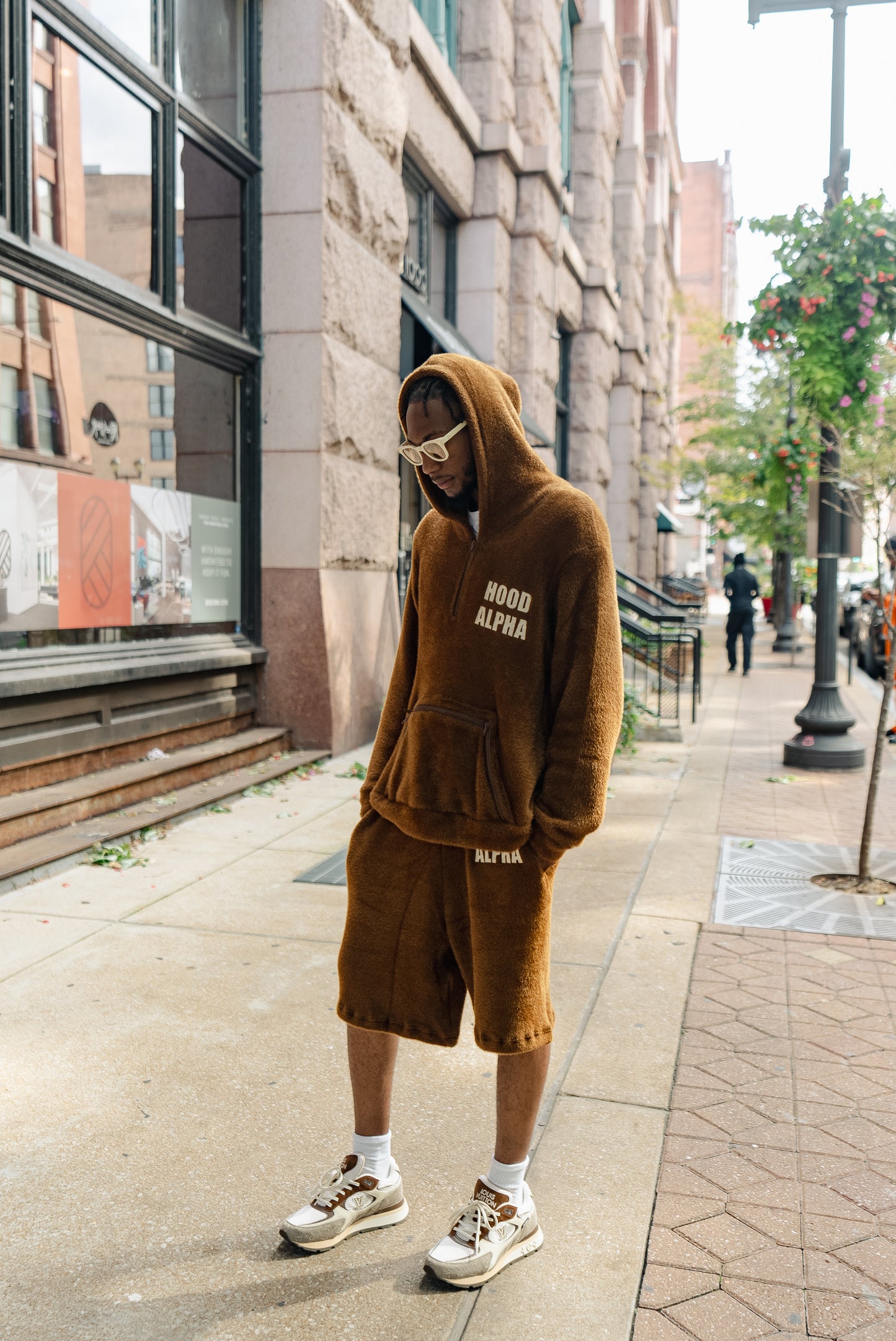 BROWN & CREAM LUXE KNIT SET