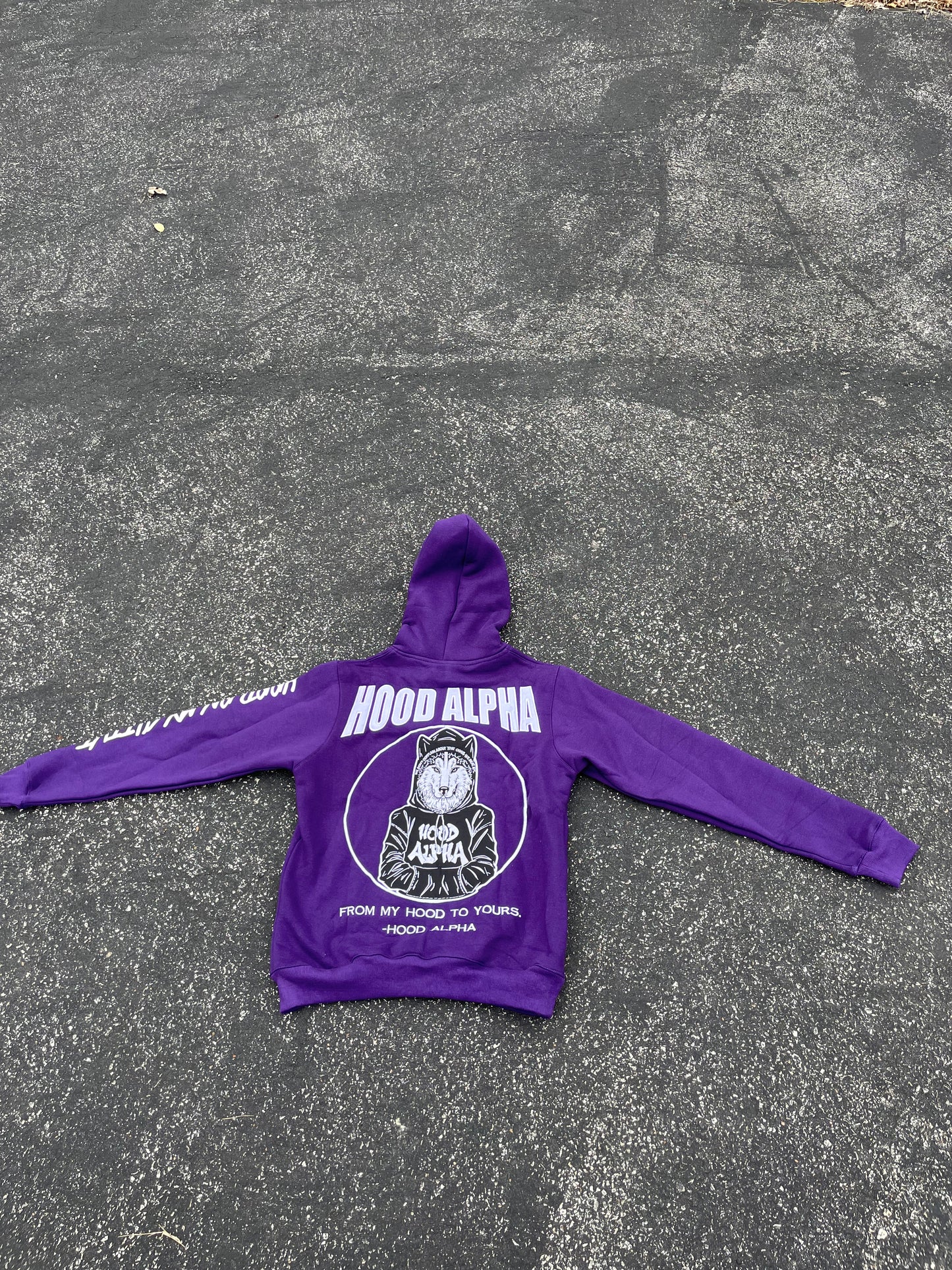 PURPLE HOODIE