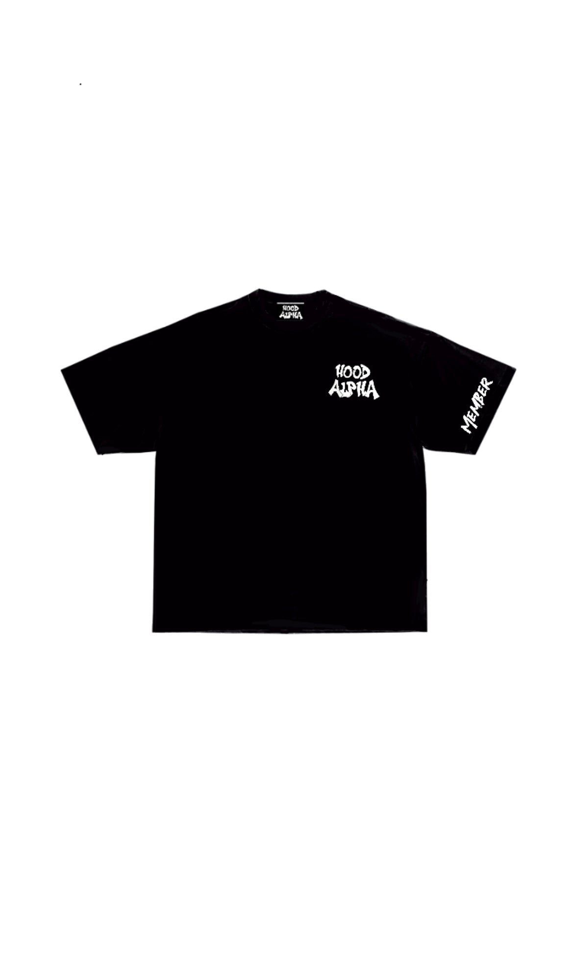 Black Hood Alpha Member Tee