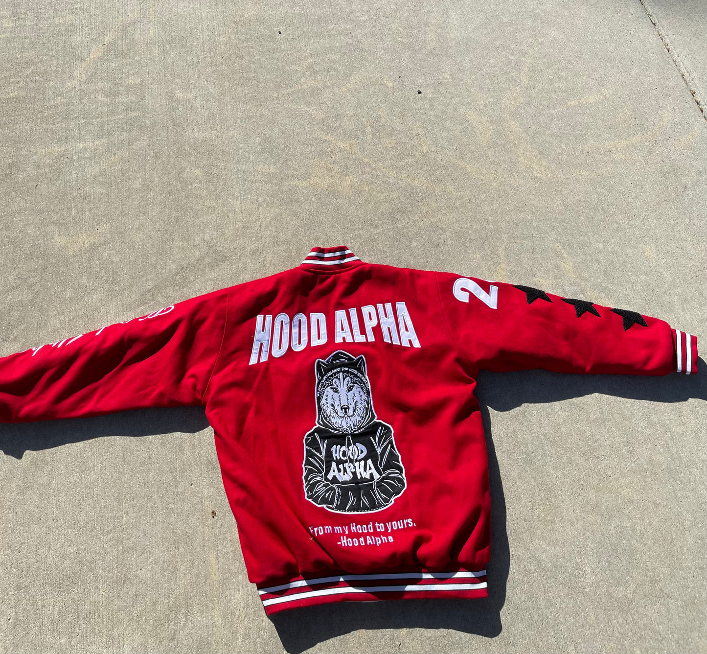 Red Varsity Jacket