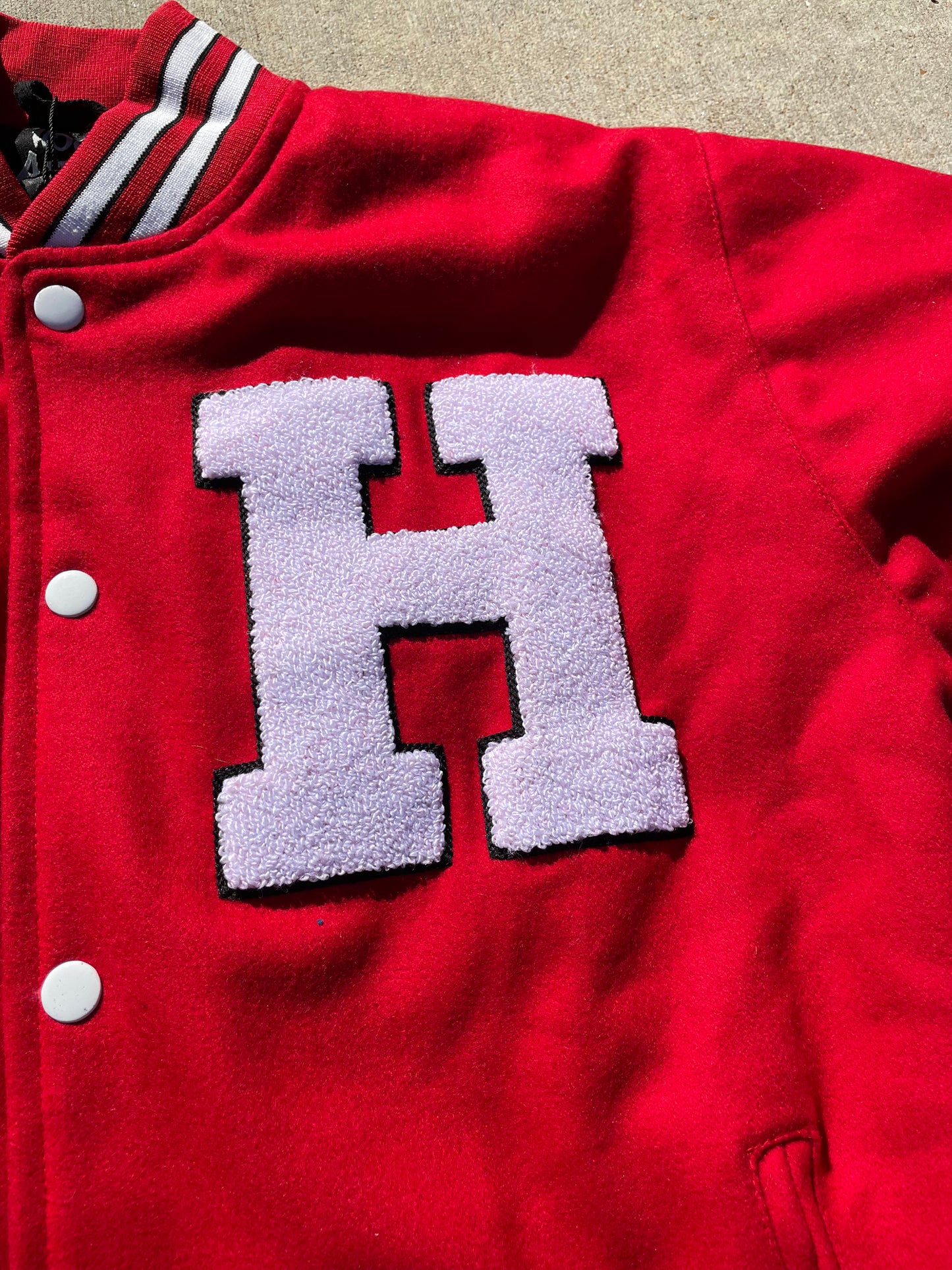 Red Varsity Jacket