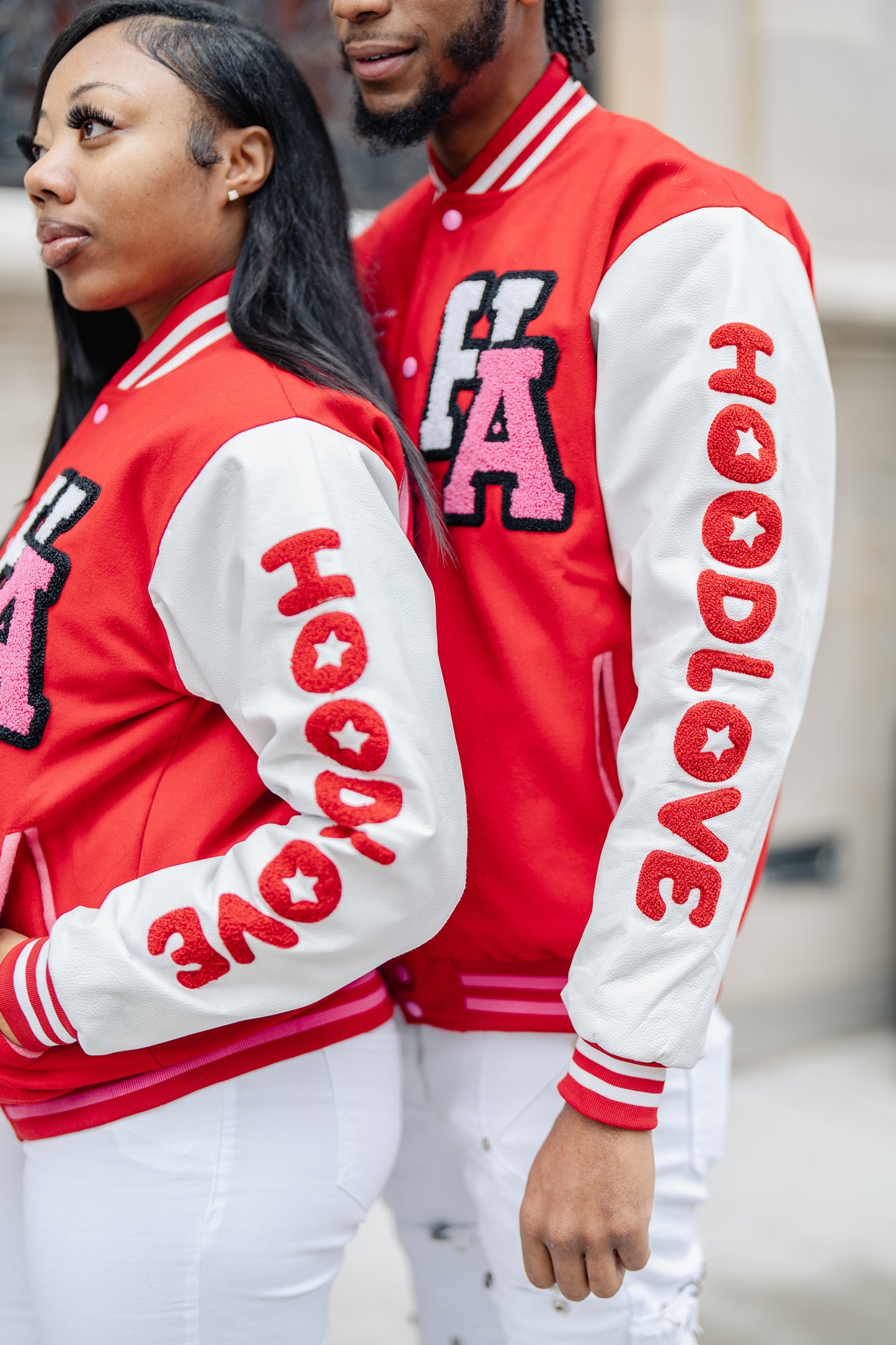 Valentine letterman Varsity Jacket (PRE-ORDER) 1/1/25-1/10/25