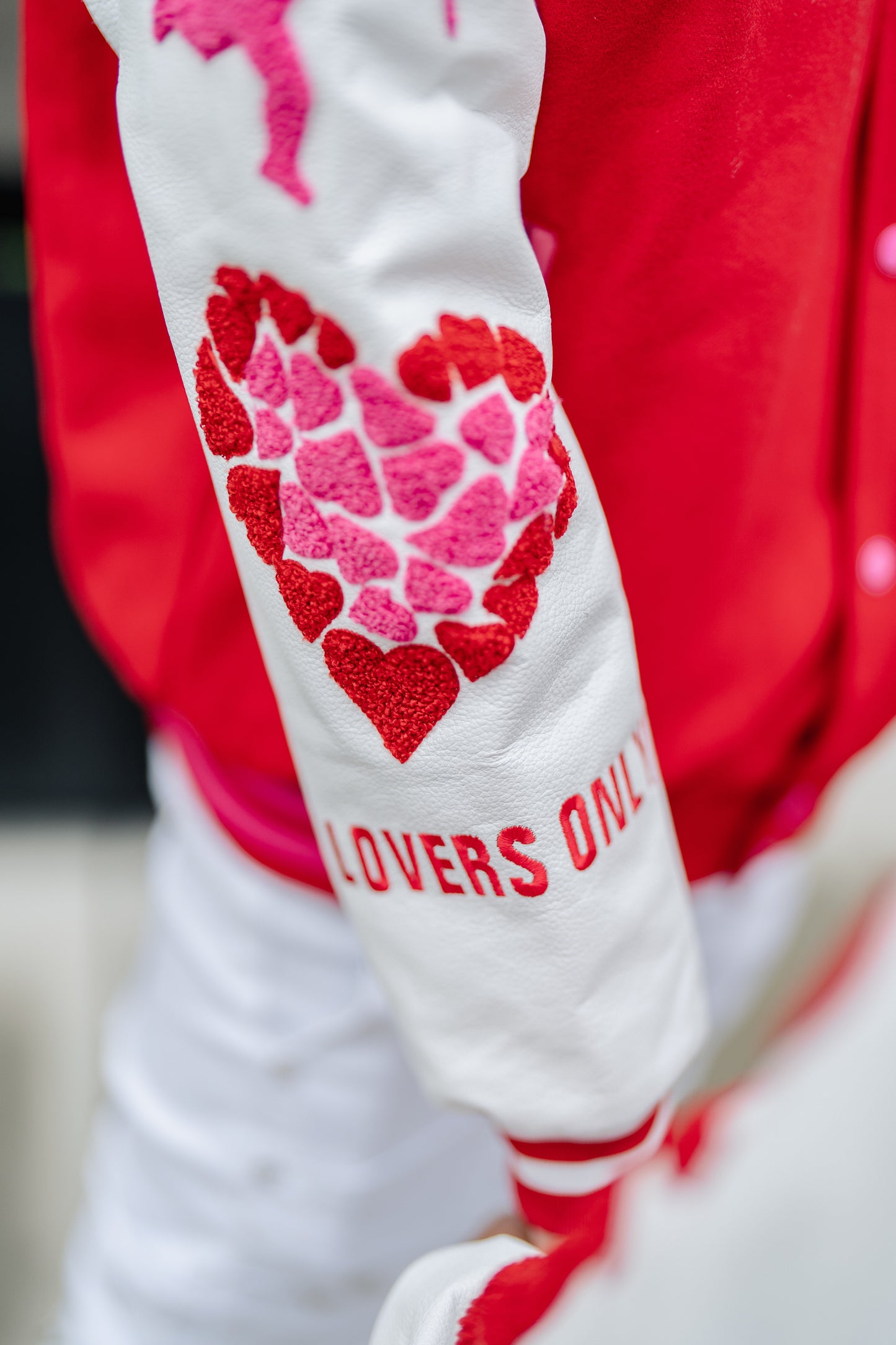 Valentine letterman Varsity Jacket (PRE-ORDER) 1/1/25-1/10/25