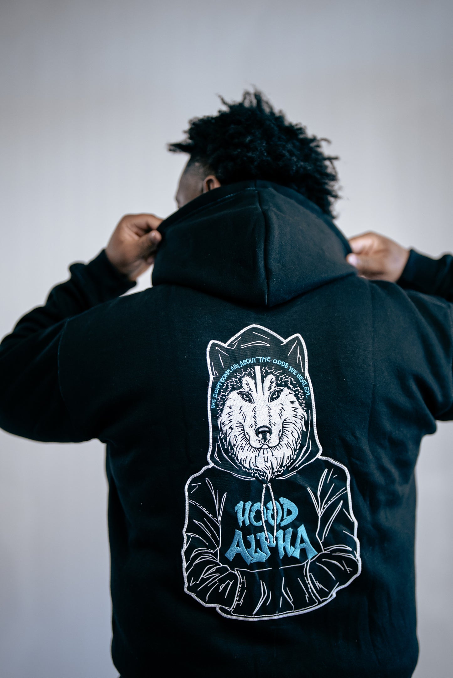 Black & Blue jogging suit