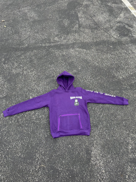 PURPLE HOODIE