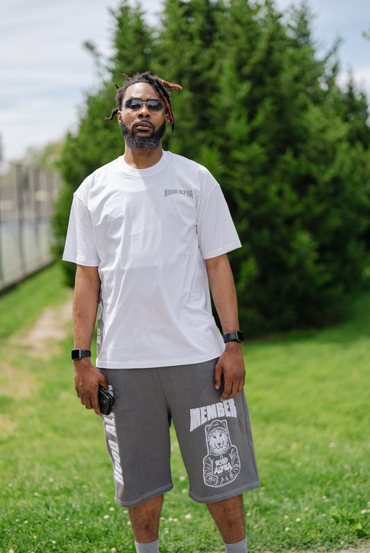 Gray Men short set
