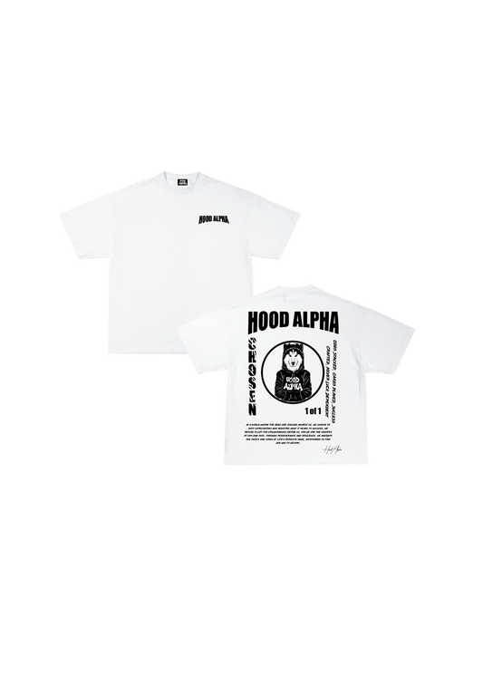 White & Black Chosen Tee