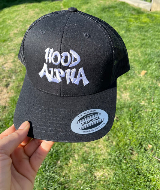 Black Trucker Hat